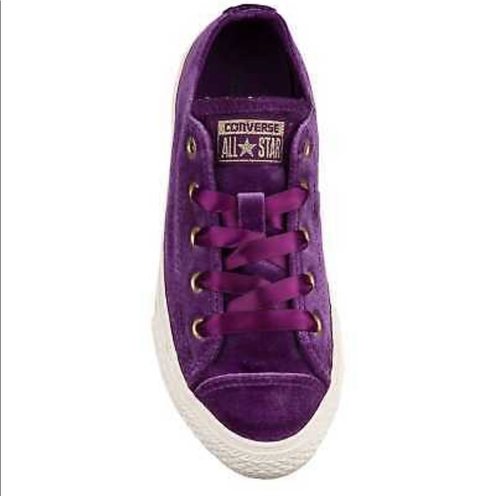 NWOB 💜CONVERSE ALL STAR LOW WOMENS SIZE 5.5 - Picture 6 of 7